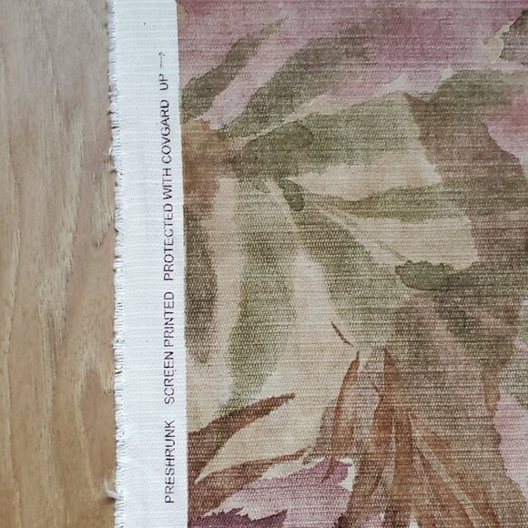 5th Ave Designs Covington Quality Floral Upholstery Fabric NEW 54" x 8 yds Mauve - Picture 8 of 12